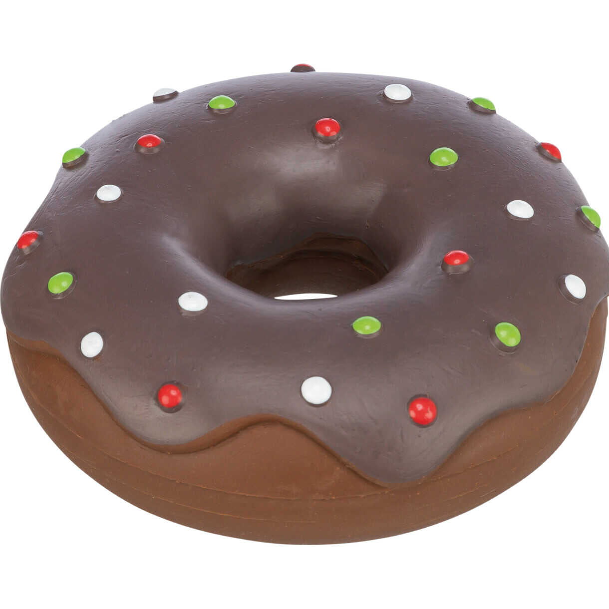 Jolly Paw Latex-Donut mit Ton ø12 cm Verschiedene Farben