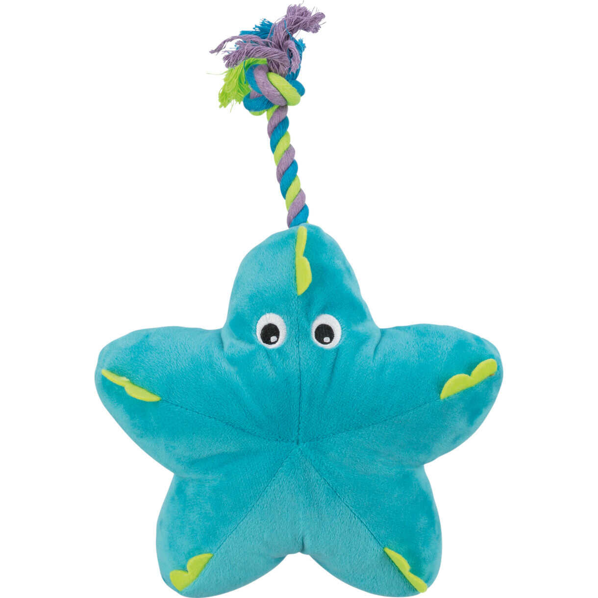 Jolly Paw Seestern mit Seil 32 cm Blau