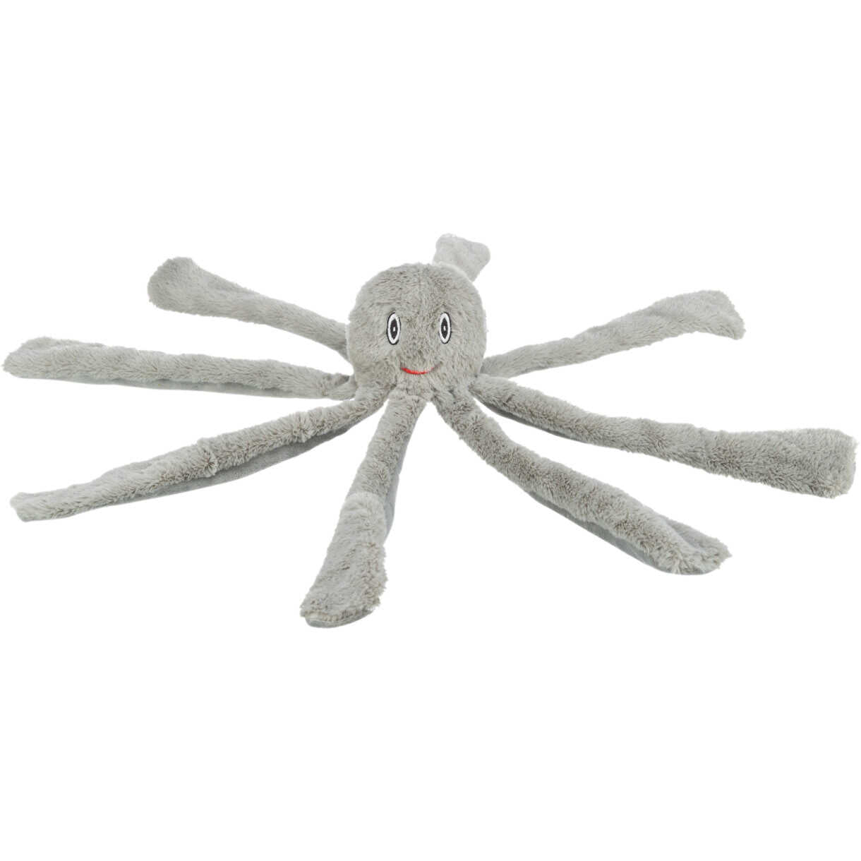 Jolly Paw Octopus, Plüsch mit Raschelfolie 32 cm Grau