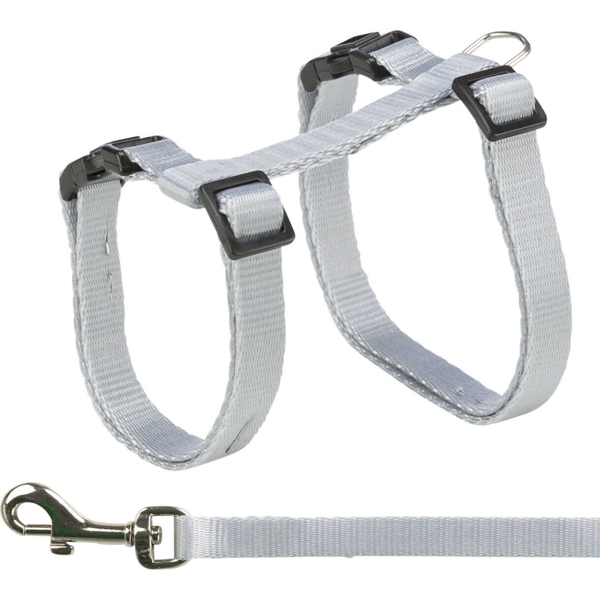 Jolly Paw Katzengeschirr mit Leine Geschirr: 26-43 cm/10 mm, Leine: 1,2 m Verschiedene Farben