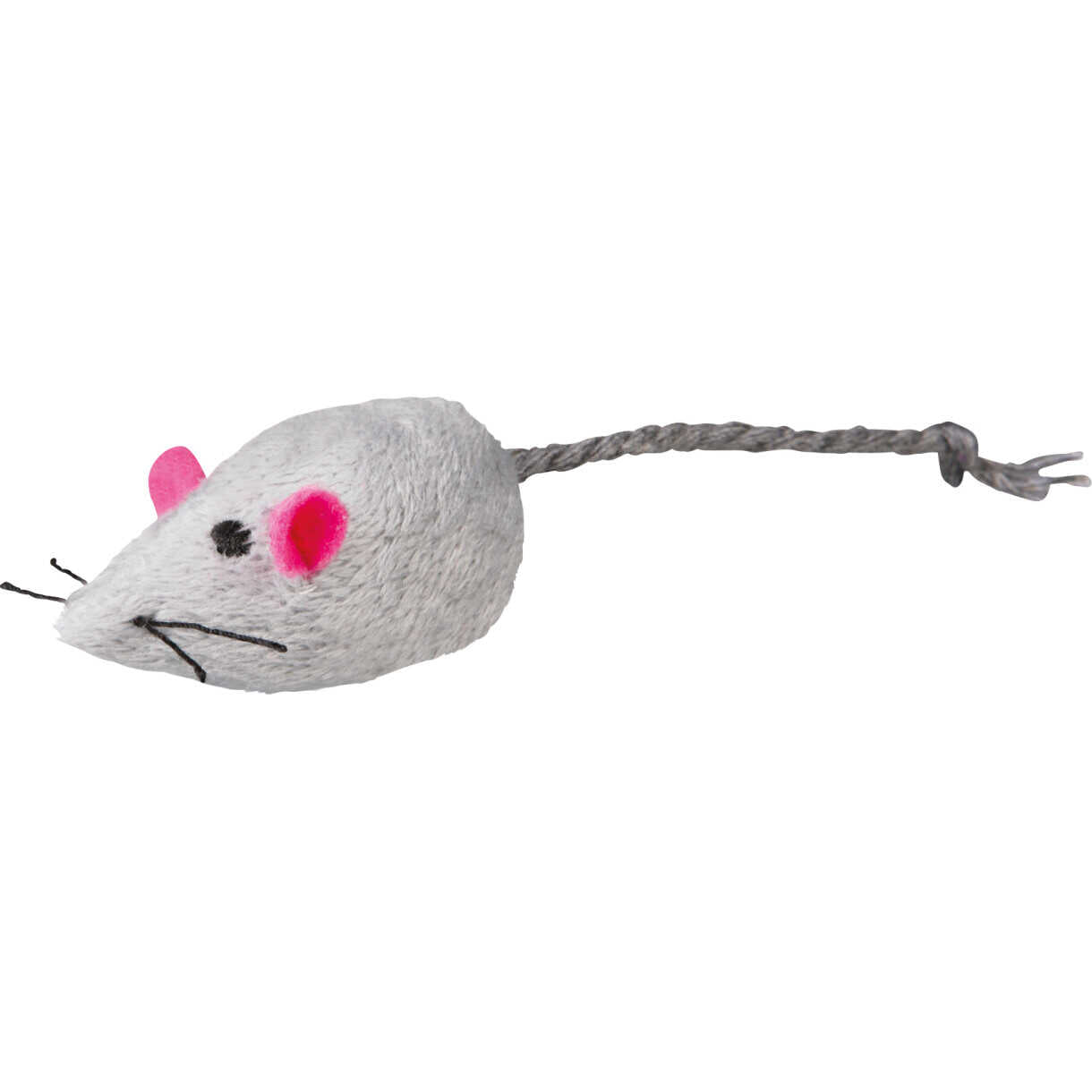 Jolly Paw Pooh Maus mit Katzenminze und Sound 5 cm Verschiedene Farben