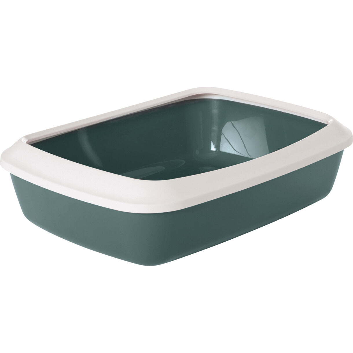 Savic Iriz 42 cm Katzentoilette mit Rand - grün