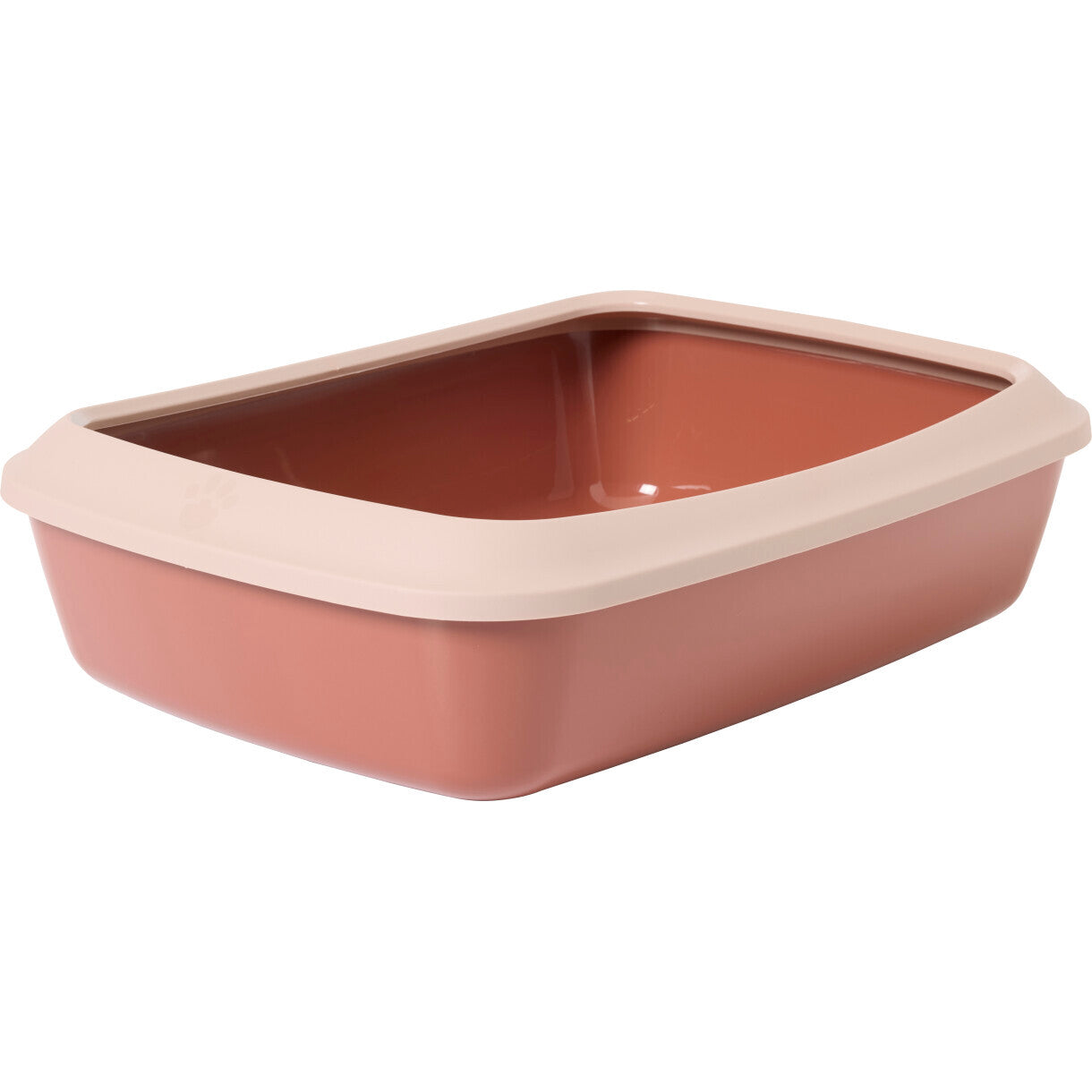 Savic Iriz 42 cm Katzentoilette mit Rand - toskanisch rot