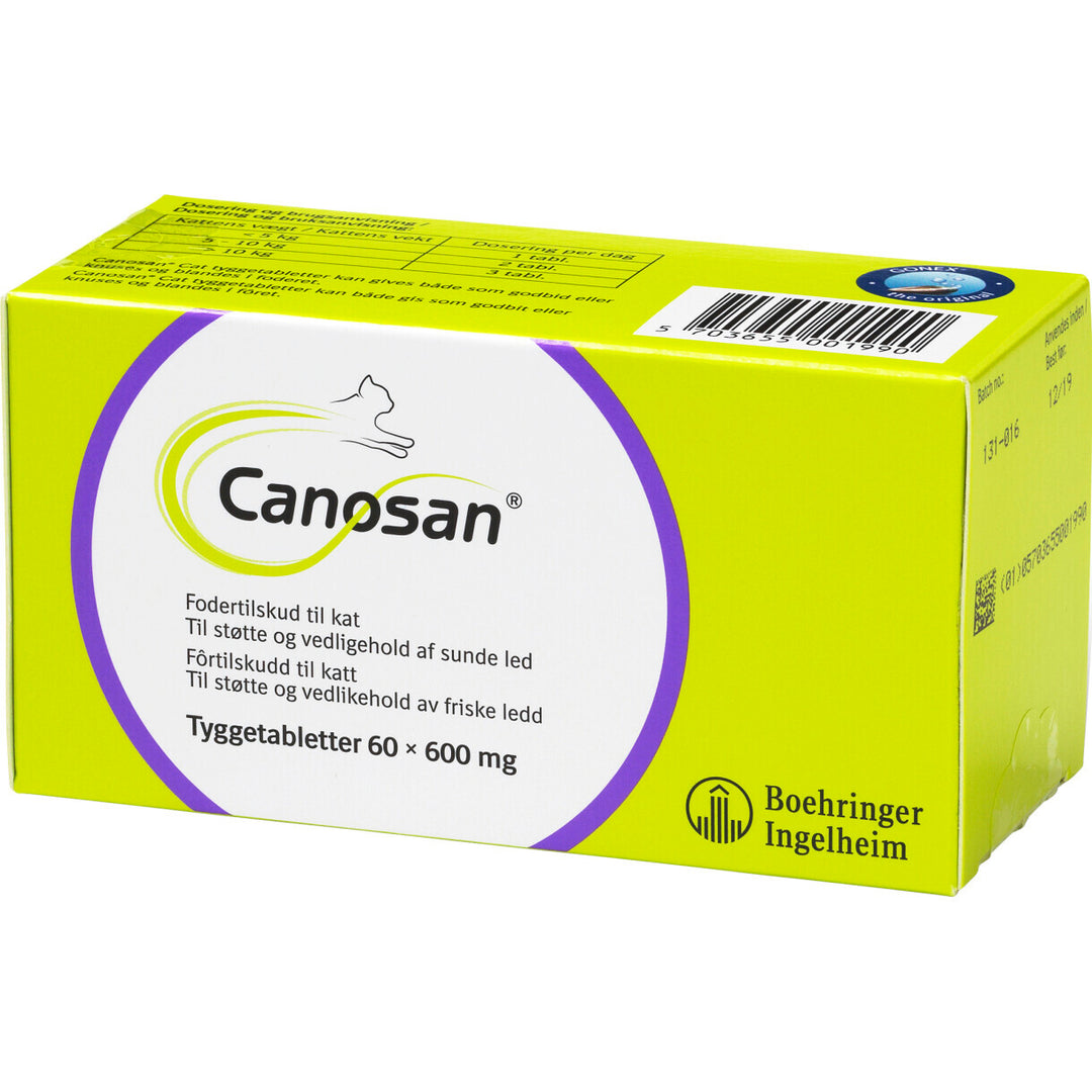 Canosan Tabletten für Katzen mit Gelenkproblemen 60 Stück
