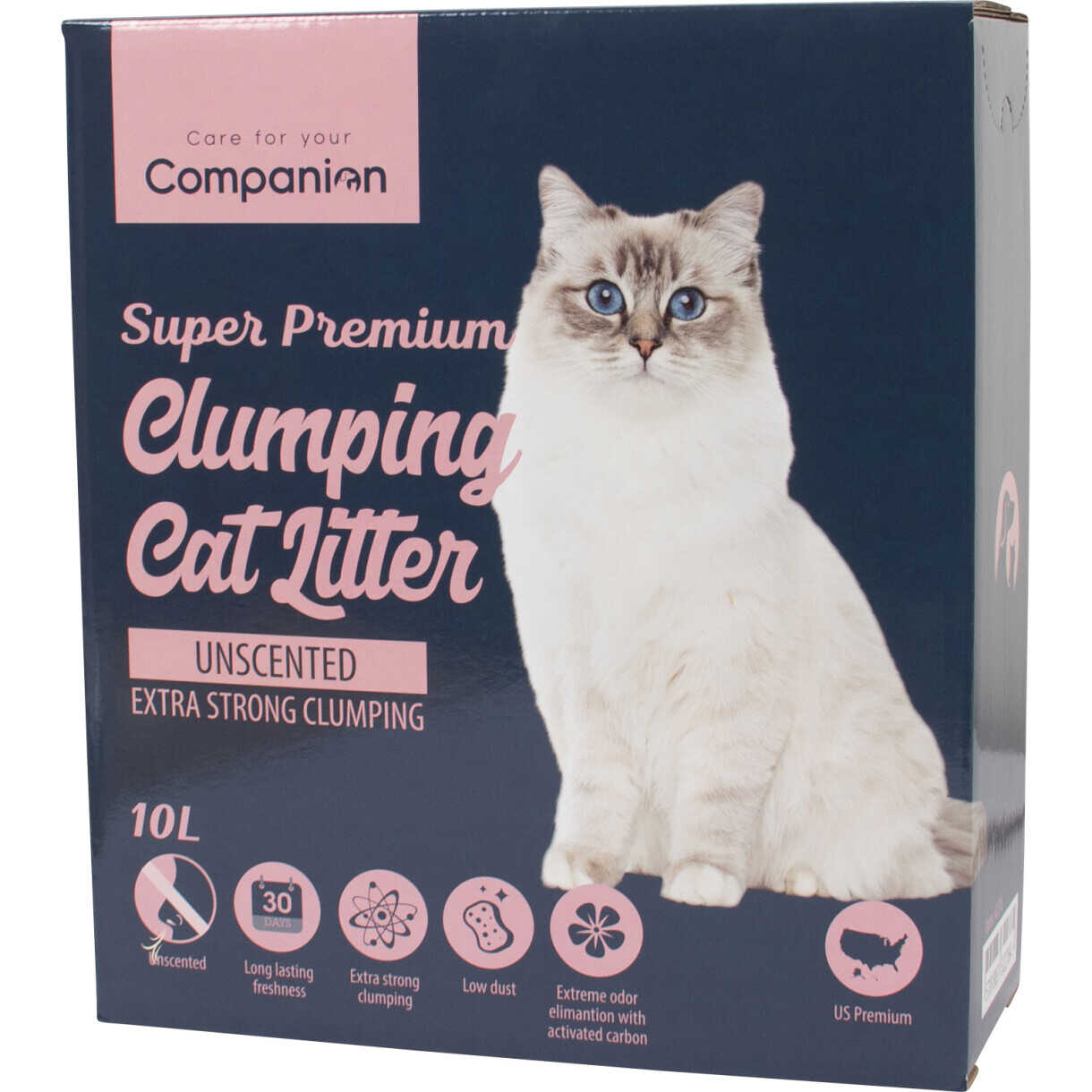 Companion Super Premium Katzenstreu - unparfümiert