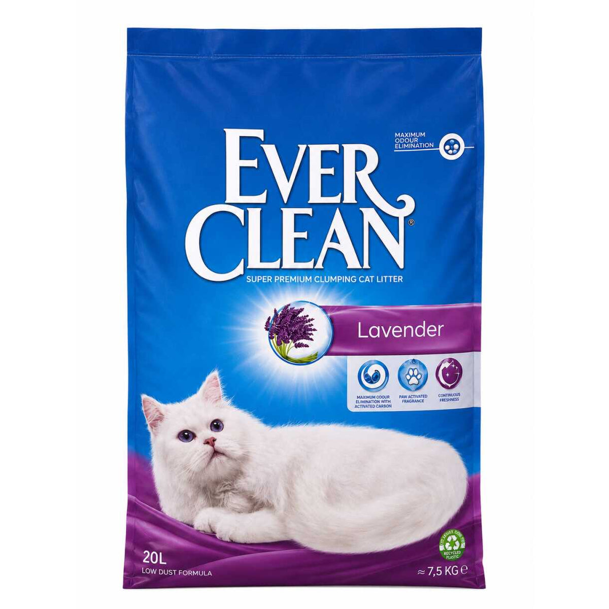 EverClean Katzenstreu kompakt mit Lavendelduft
