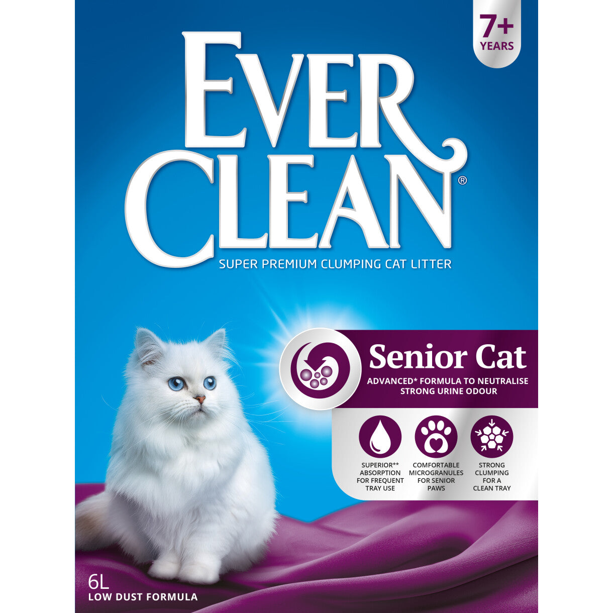 Ever Clean Senior Katzenstreu für ältere Katzen