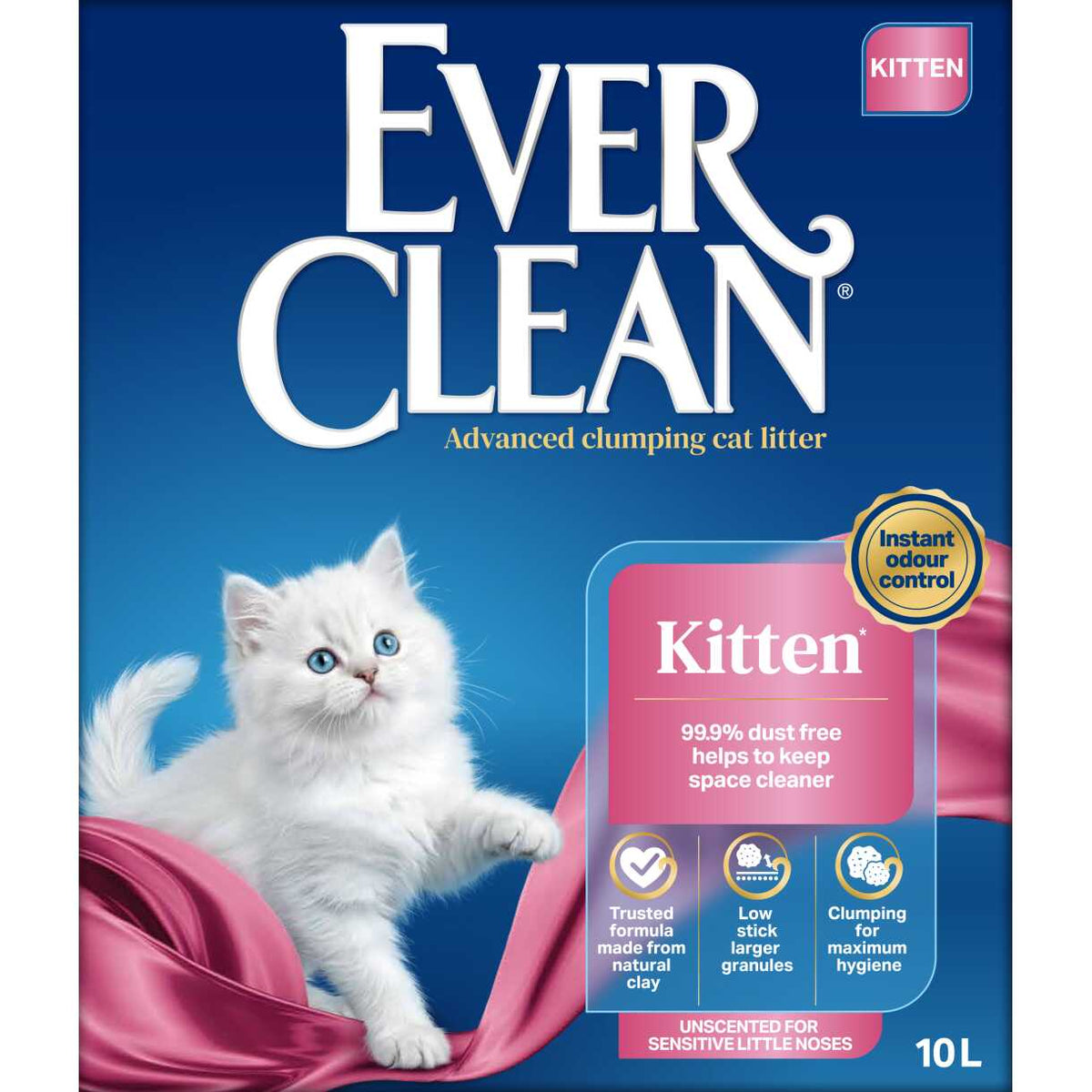 EverClean Katzenstreu für Kätzchen – 10 Liter