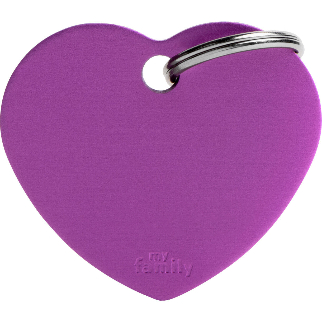 Hundemarke My Family basic Heart - kostenlose Gravur