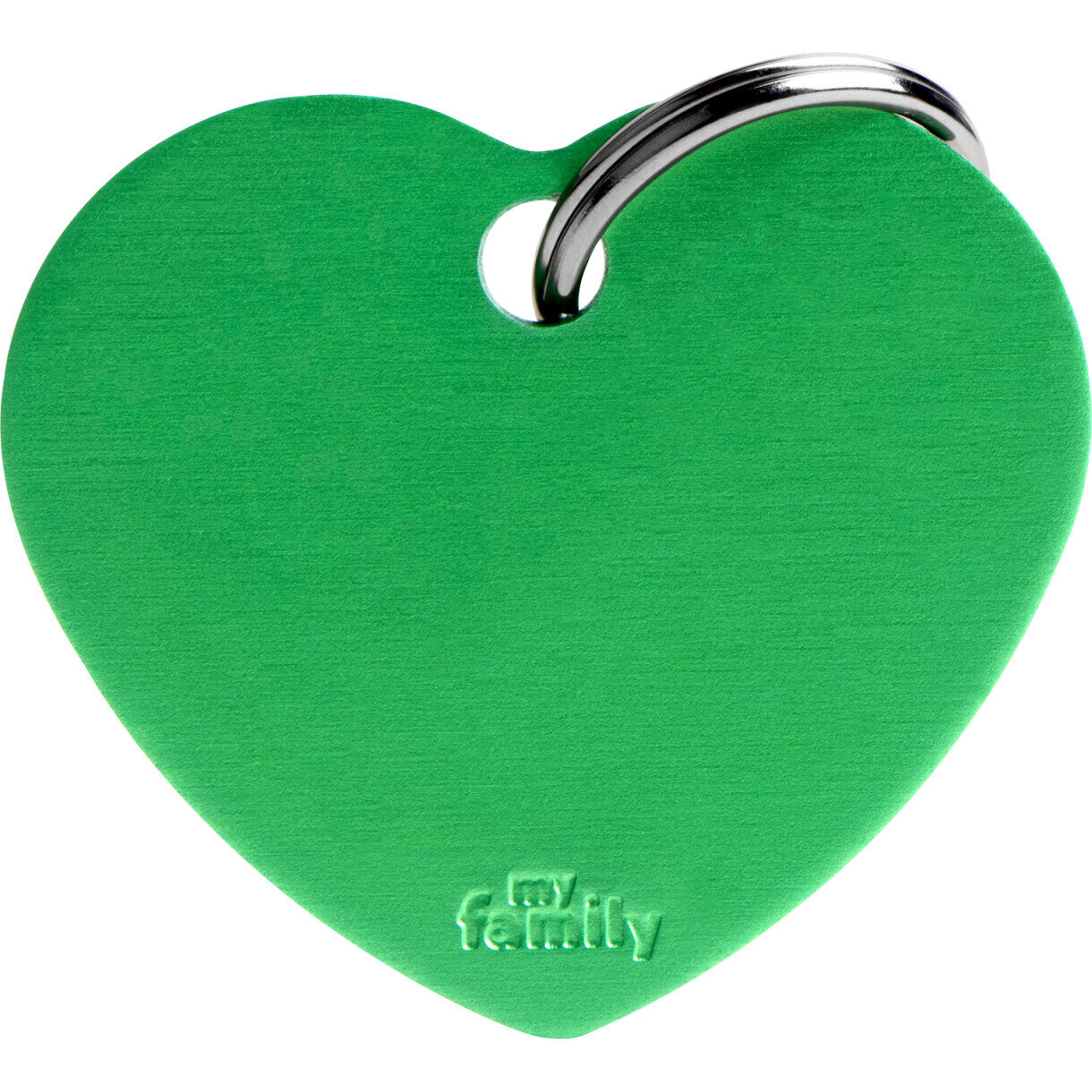 Hundemarke My Family basic Heart - kostenlose Gravur