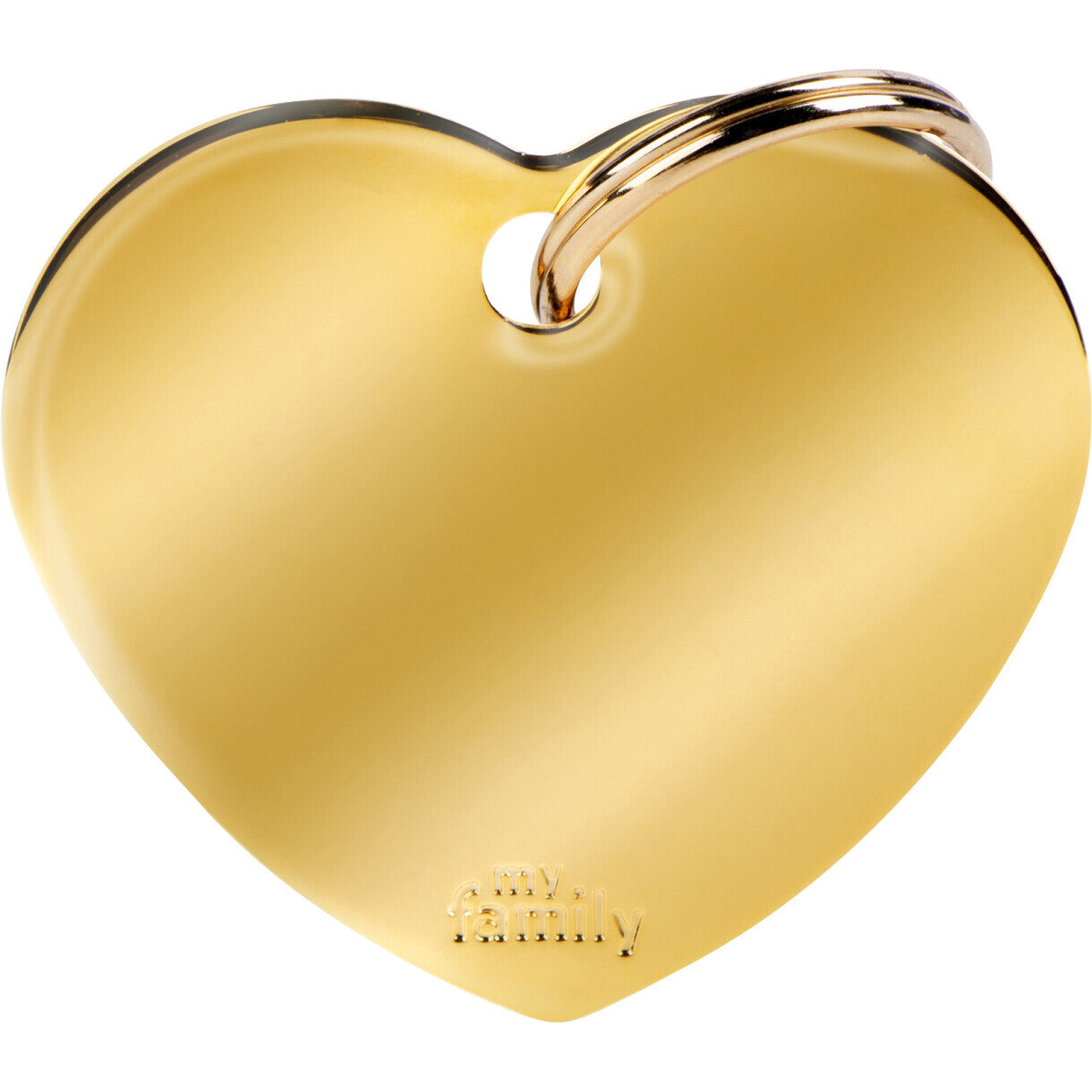 Hundemarke My Family basic Heart - kostenlose Gravur