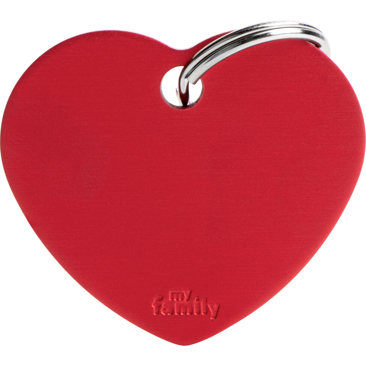 Hundemarke My Family basic Heart - kostenlose Gravur