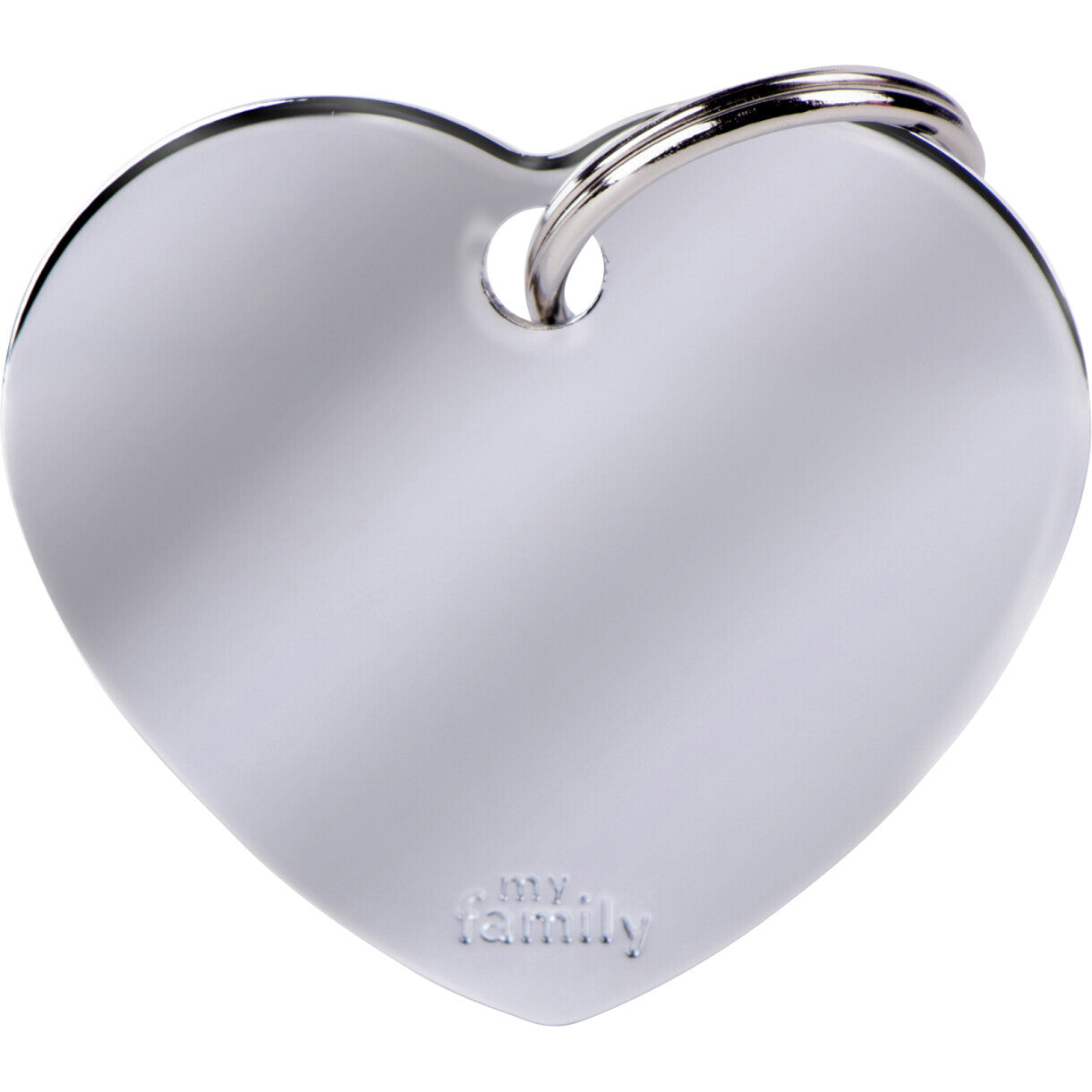 Hundemarke My Family basic Heart - kostenlose Gravur