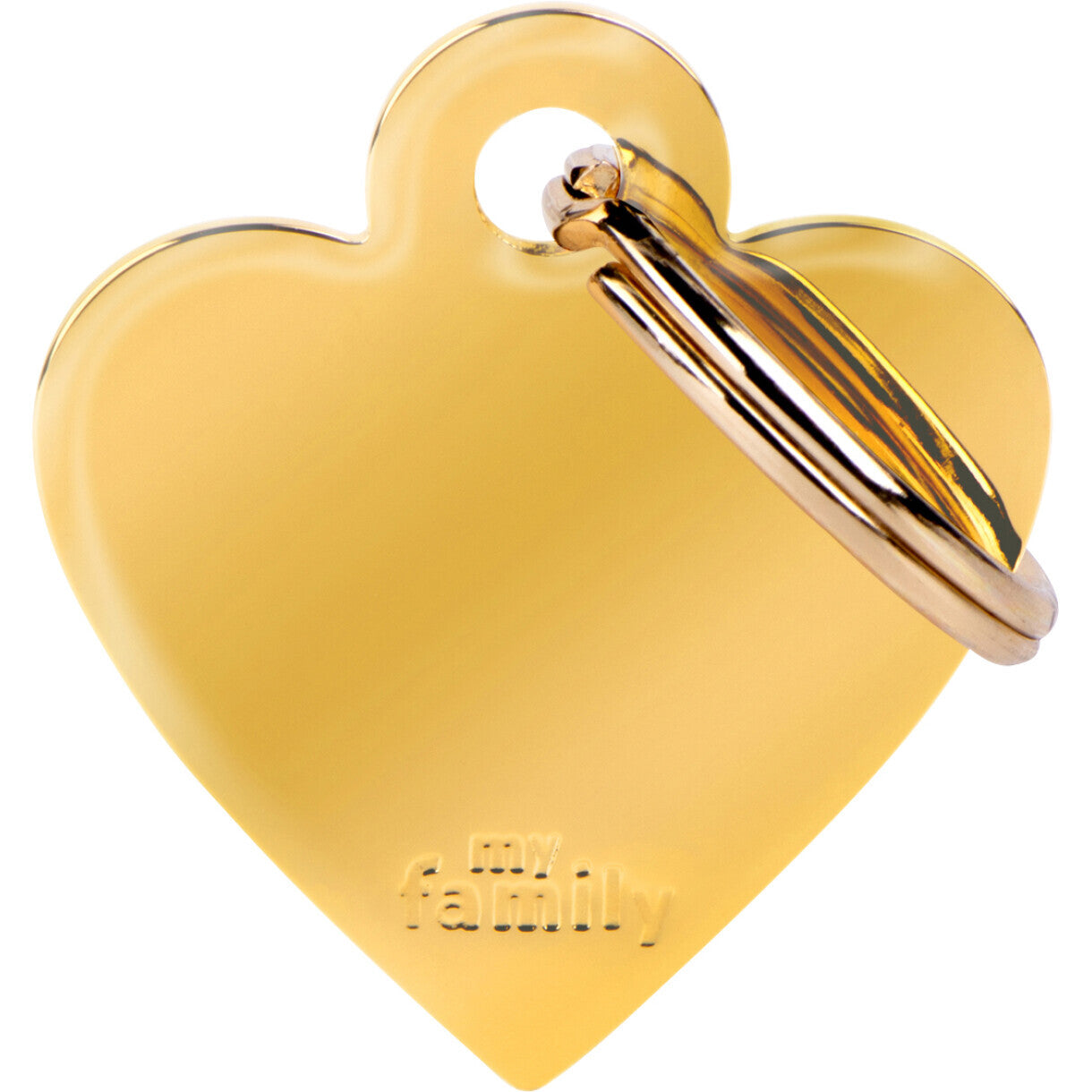 Hundemarke My Family basic Heart - kostenlose Gravur