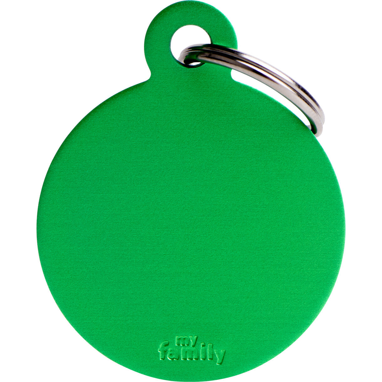 Hundemarke My Family Grundkreis - kostenlose Gravur