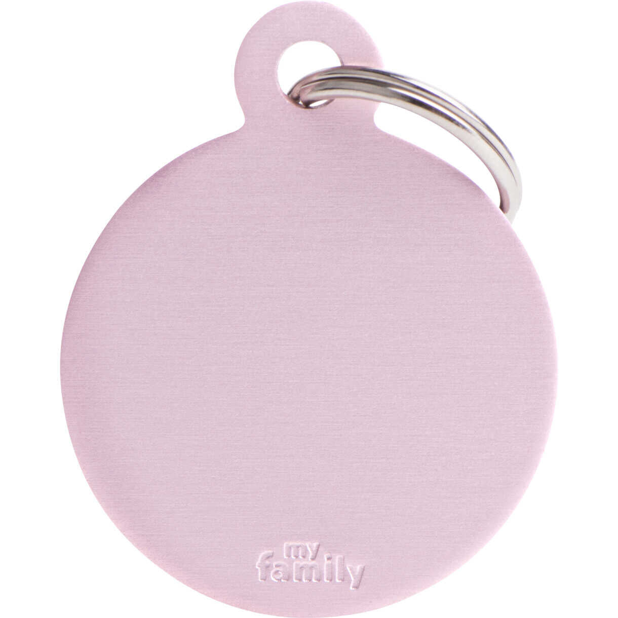 Hundemarke My Family Grundkreis - kostenlose Gravur