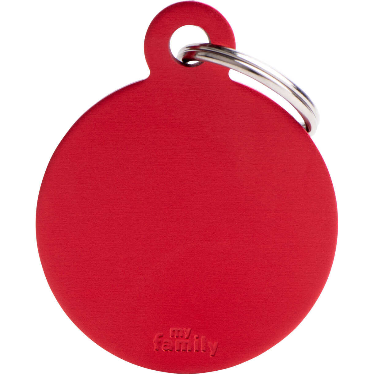 Hundemarke My Family Grundkreis - kostenlose Gravur