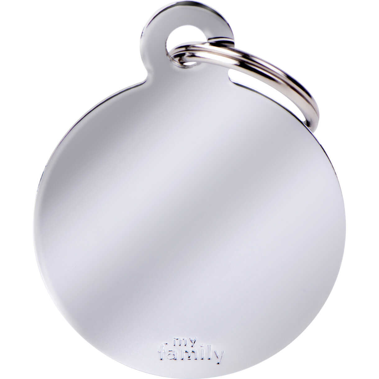 Hundemarke My Family Grundkreis - kostenlose Gravur