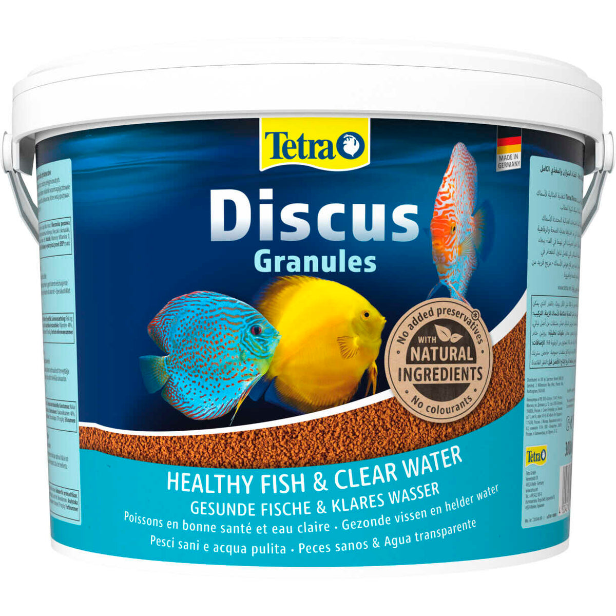 Tetra Discus 10 Liter Aquarium Futtergranulat