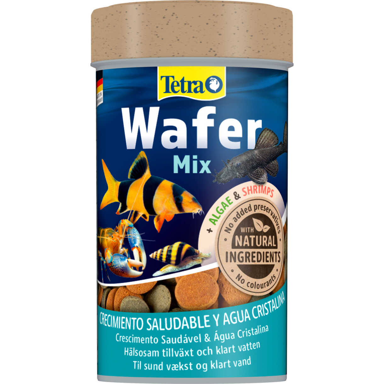 Tetra WaferMix Komplettfutter für Bodenfische und Krebse