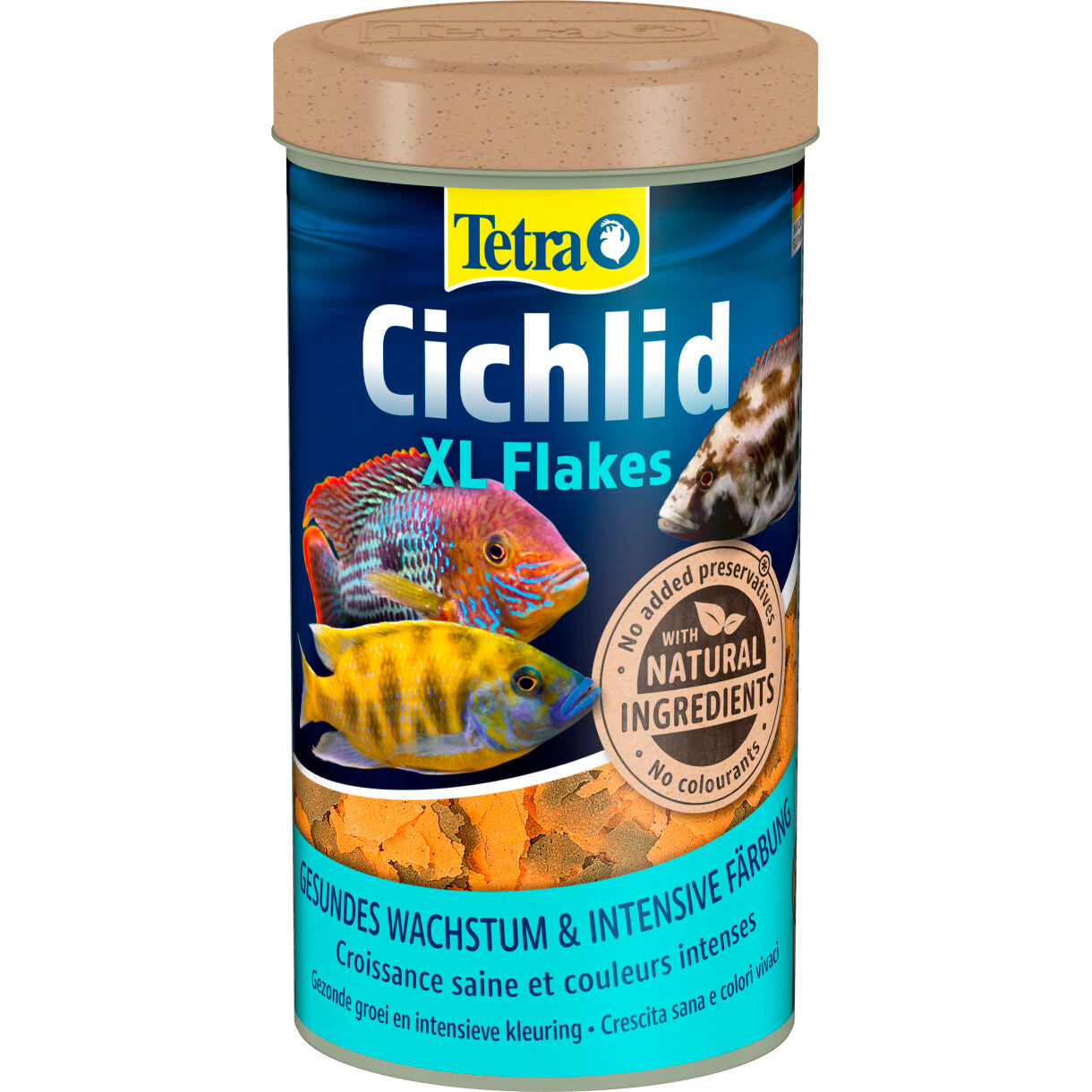 Tetra Cichlid XL Flakes Aquarienfutter in Flocken