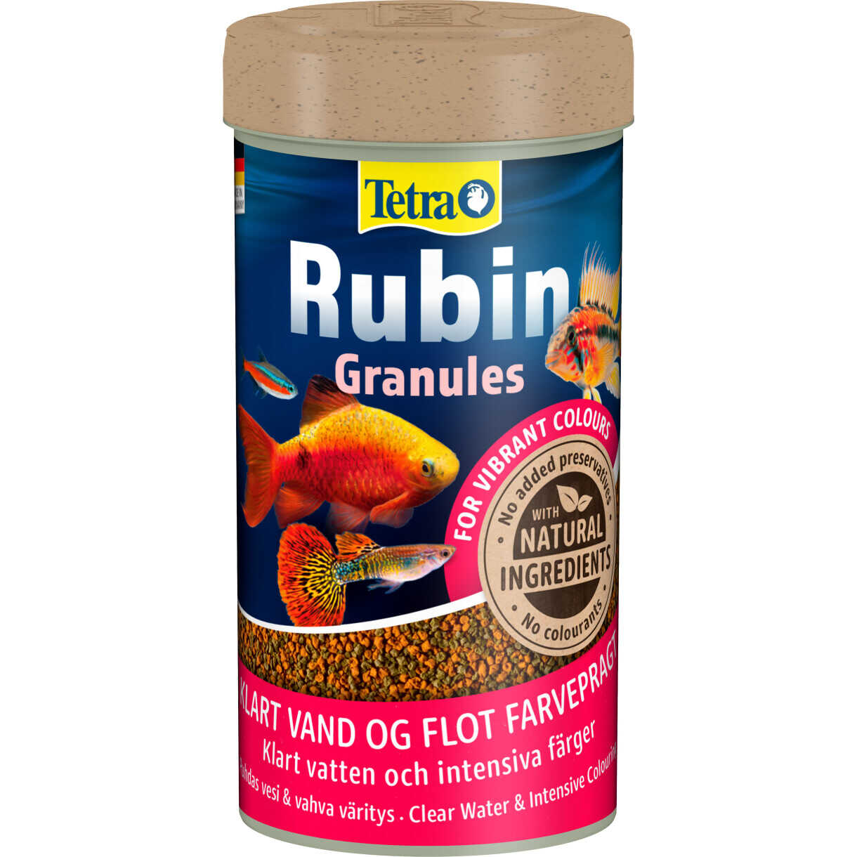 TetraRubin 250 ml Aquarium-Alleinfutter-Granulat