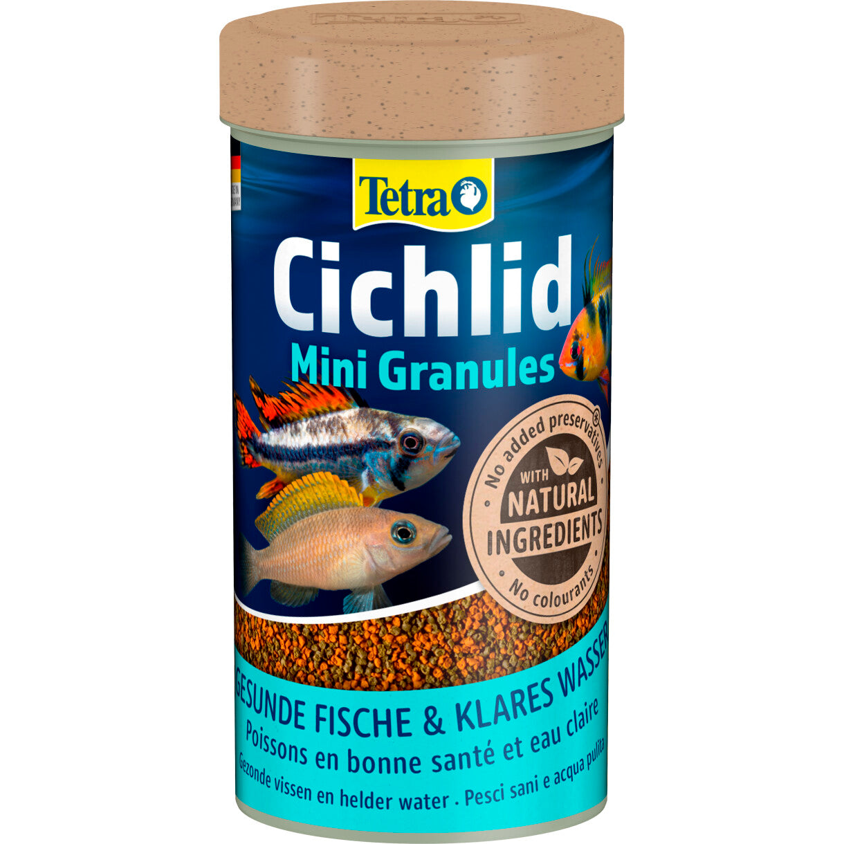 TetraCichlid Granules Futter für Aquarienfische