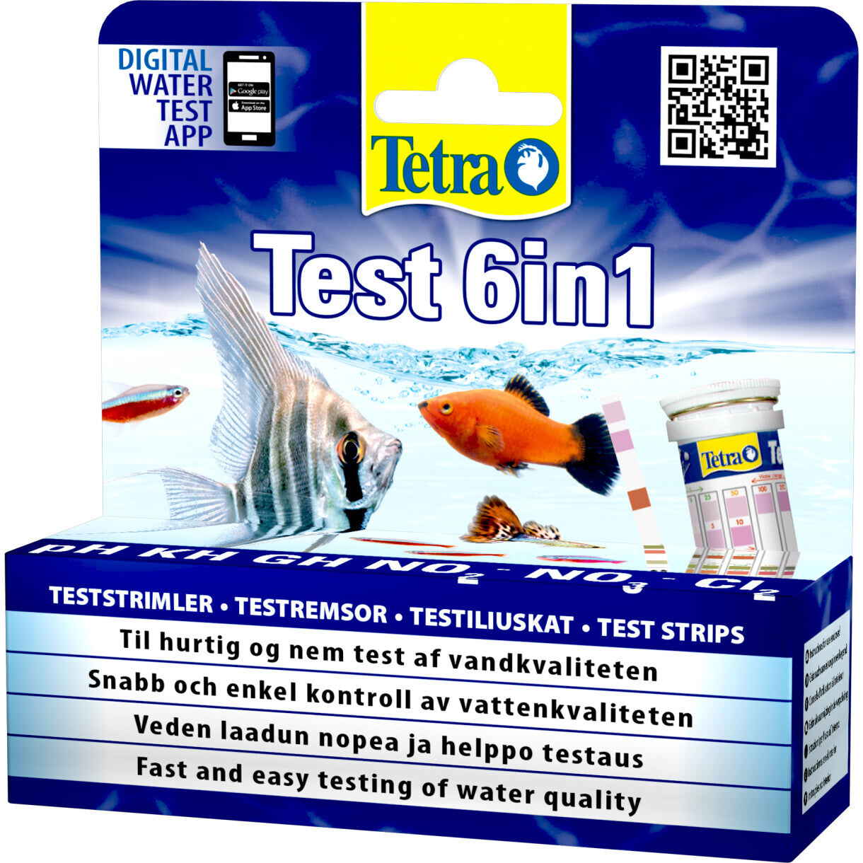 TetraTest 6 in 1 (25 Stück)