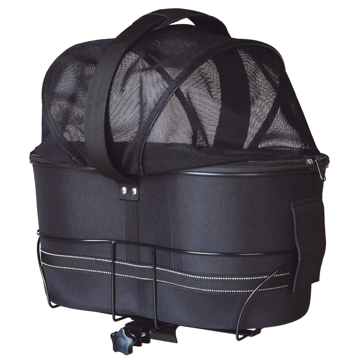 Trixie Fahrradtasche für Hunde 48 x 29 x 42 cm - schwarz