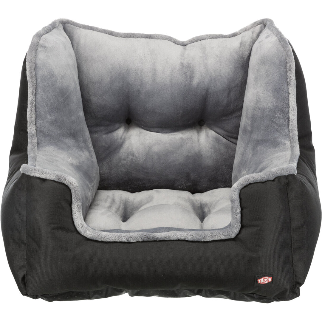 Trixie Hundeautositz 50 x 40 x 50 cm schwarz und grau