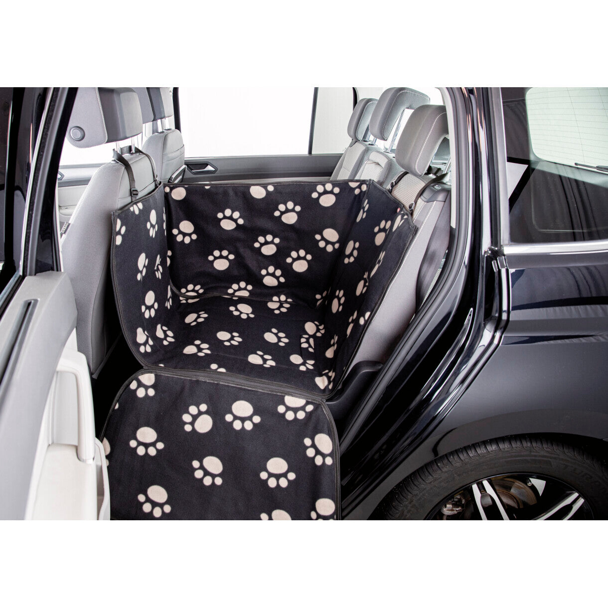 Trixie Autositzbezug für halbe Rückbank 65 x 145 cm schwarz und beige