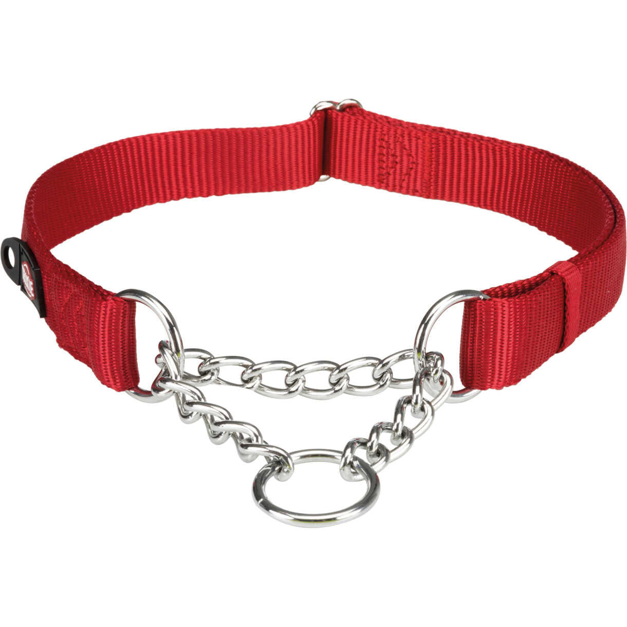 Trixie Hundehalsband mit Kettenstopp - Rot