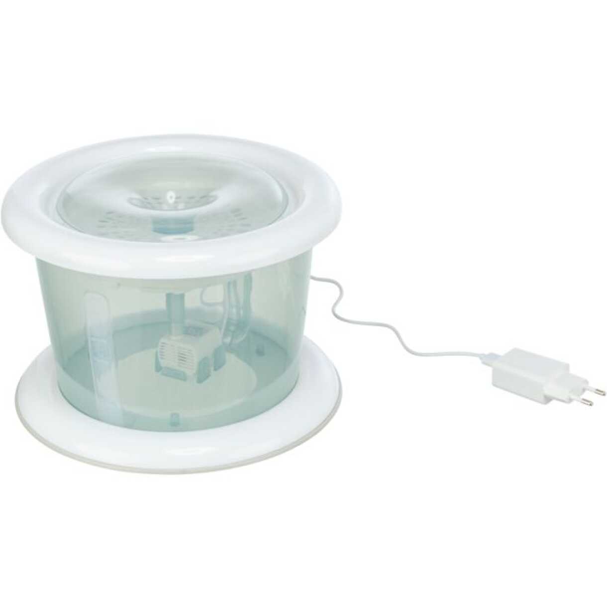 Trixie Bubble Stream Wasserspender 3 Liter blau und weiß