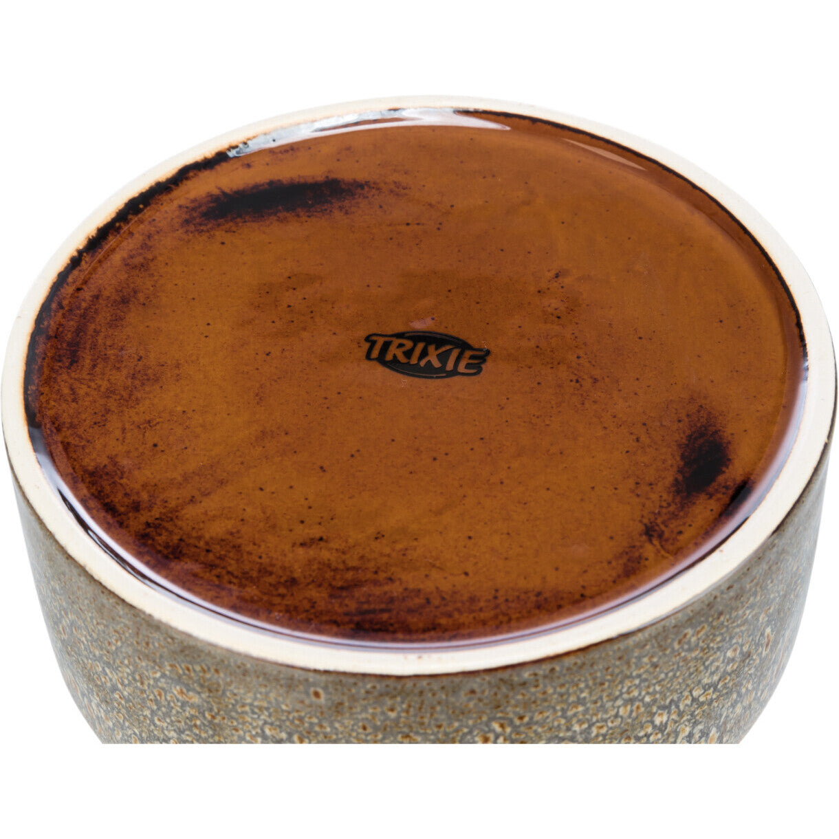 Trixie Keramik-Hundenapf - braun