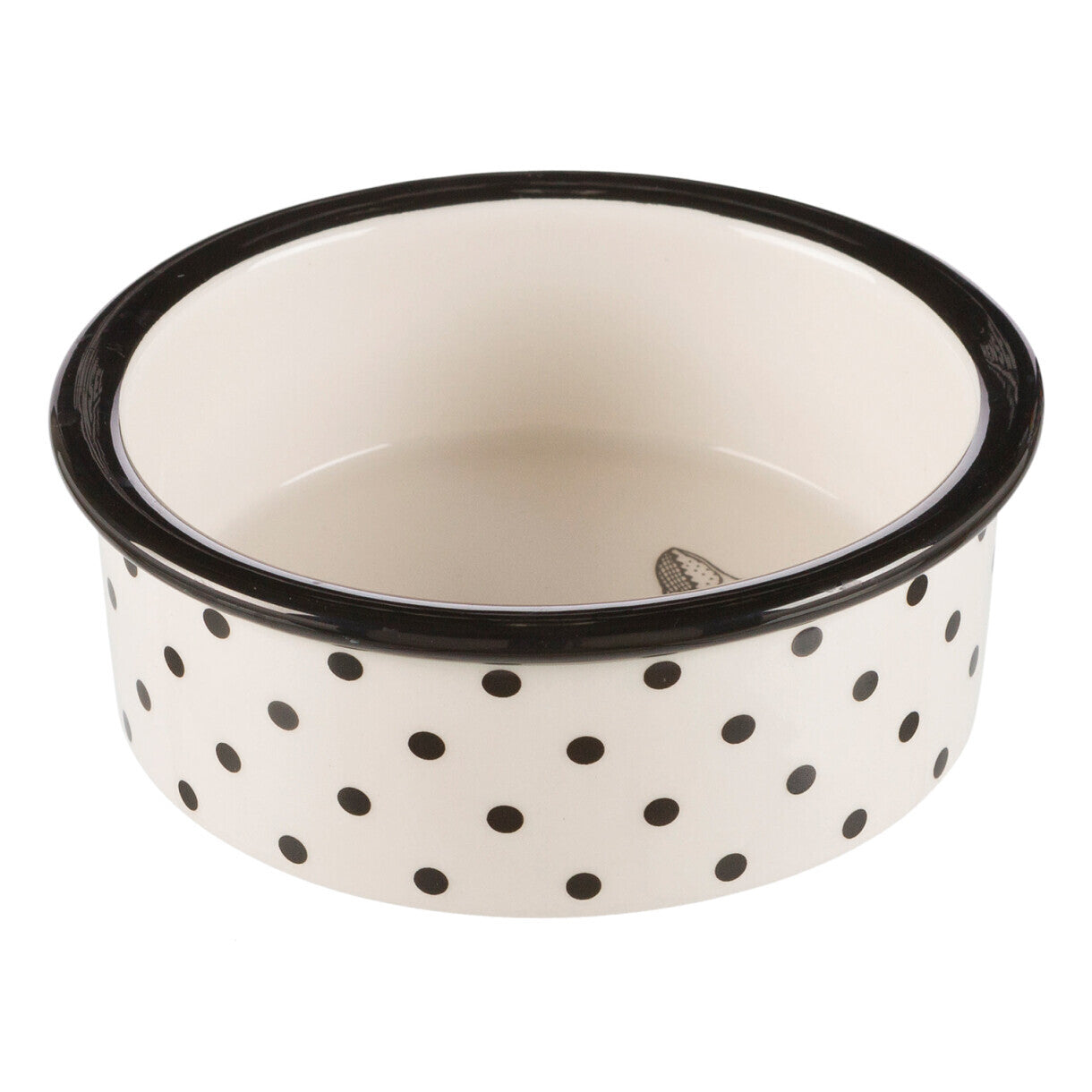 Trixie Katzennapf 0,3 L ø12 cm weiß und schwarz
