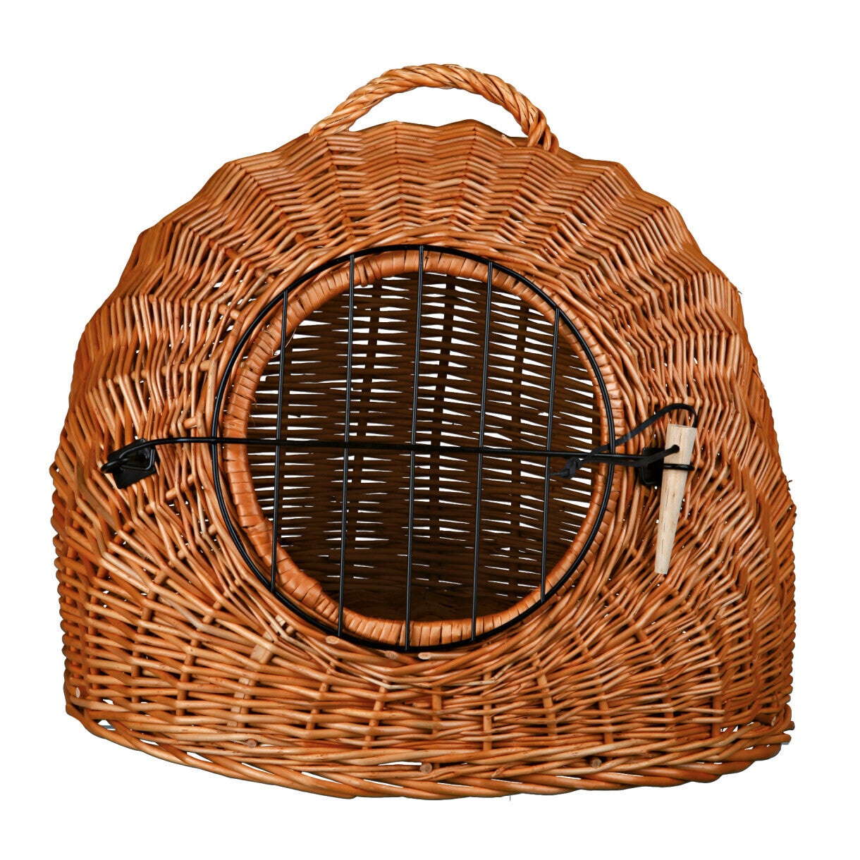 Trixie Korbhöhle mit Gitter für Hunde und Katzen Ø50 cm