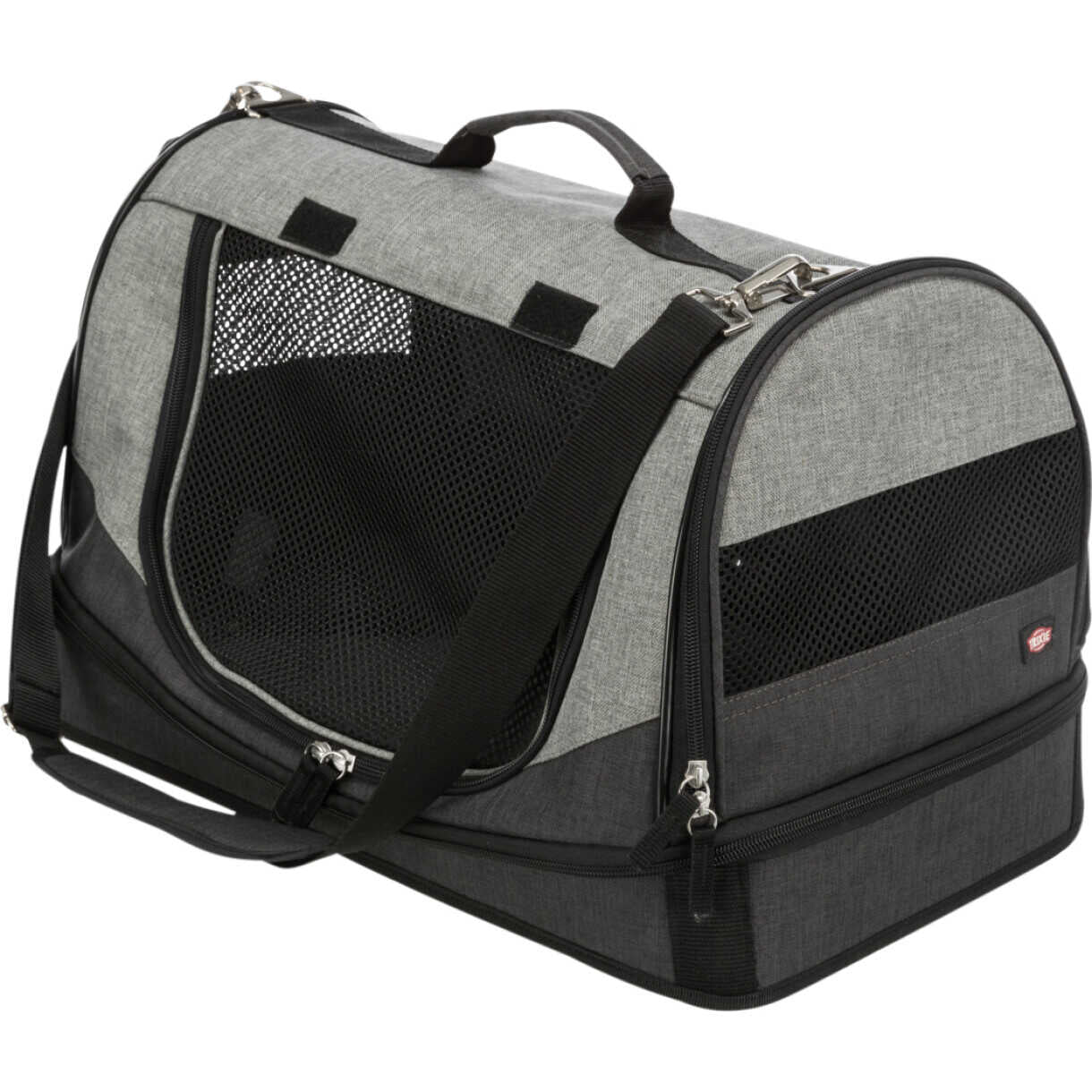 Trixie Holly Hundetasche 50 x 30 x 30 cm schwarz - grau