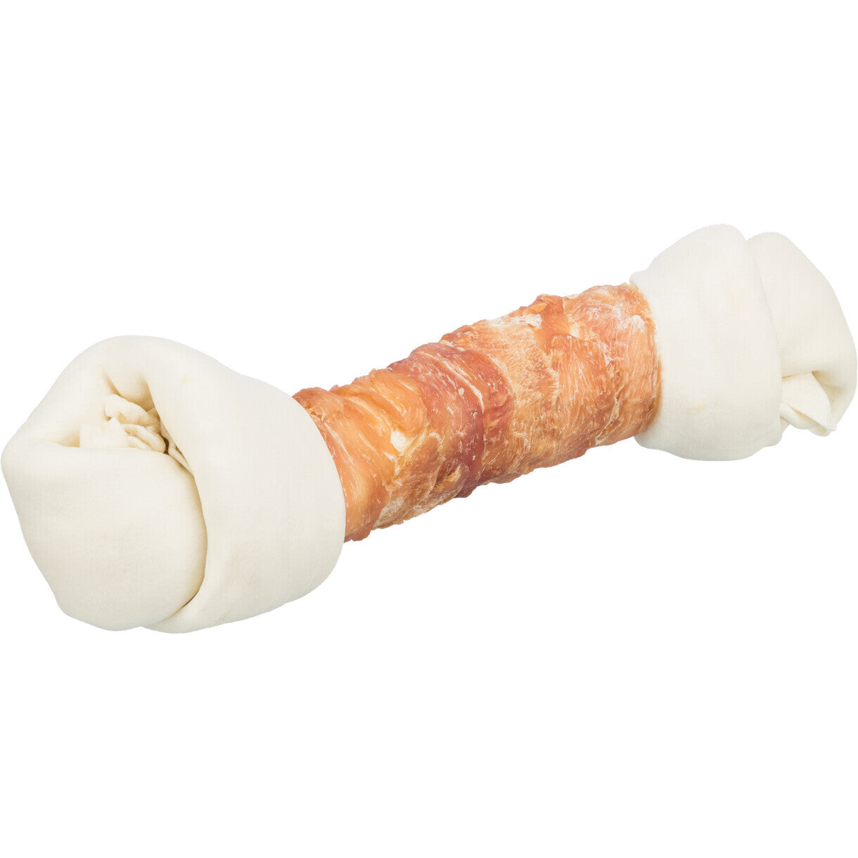 1 Denta Fun Mega Huhn Mega Hundefleisch Knochen 40 cm - 500g