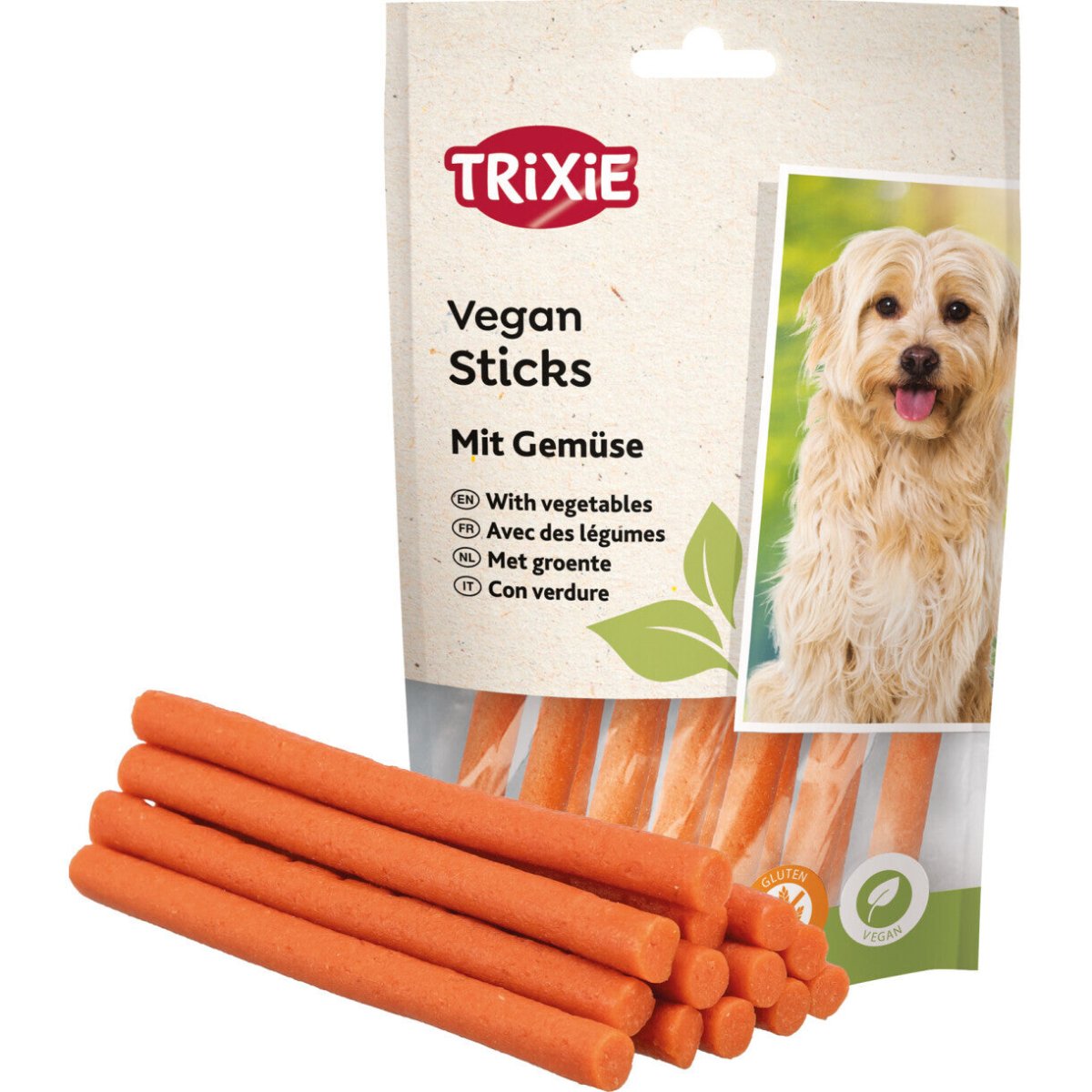 Trixie Vegane Sticks mit Gemüse - 120 g - MegaPetShop