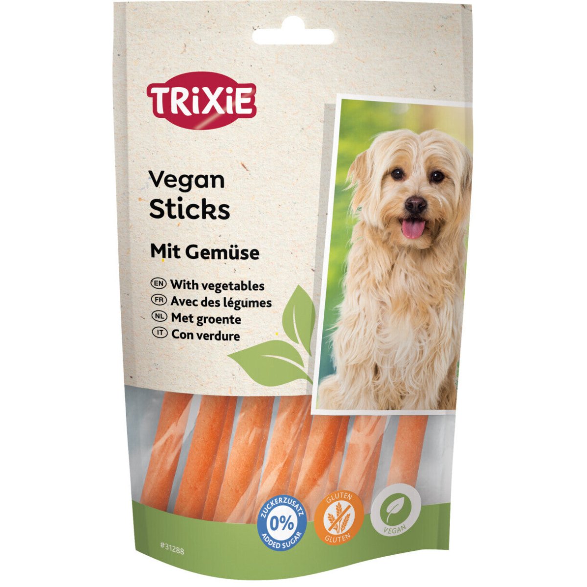 Trixie Vegane Sticks mit Gemüse - 120 g - MegaPetShop