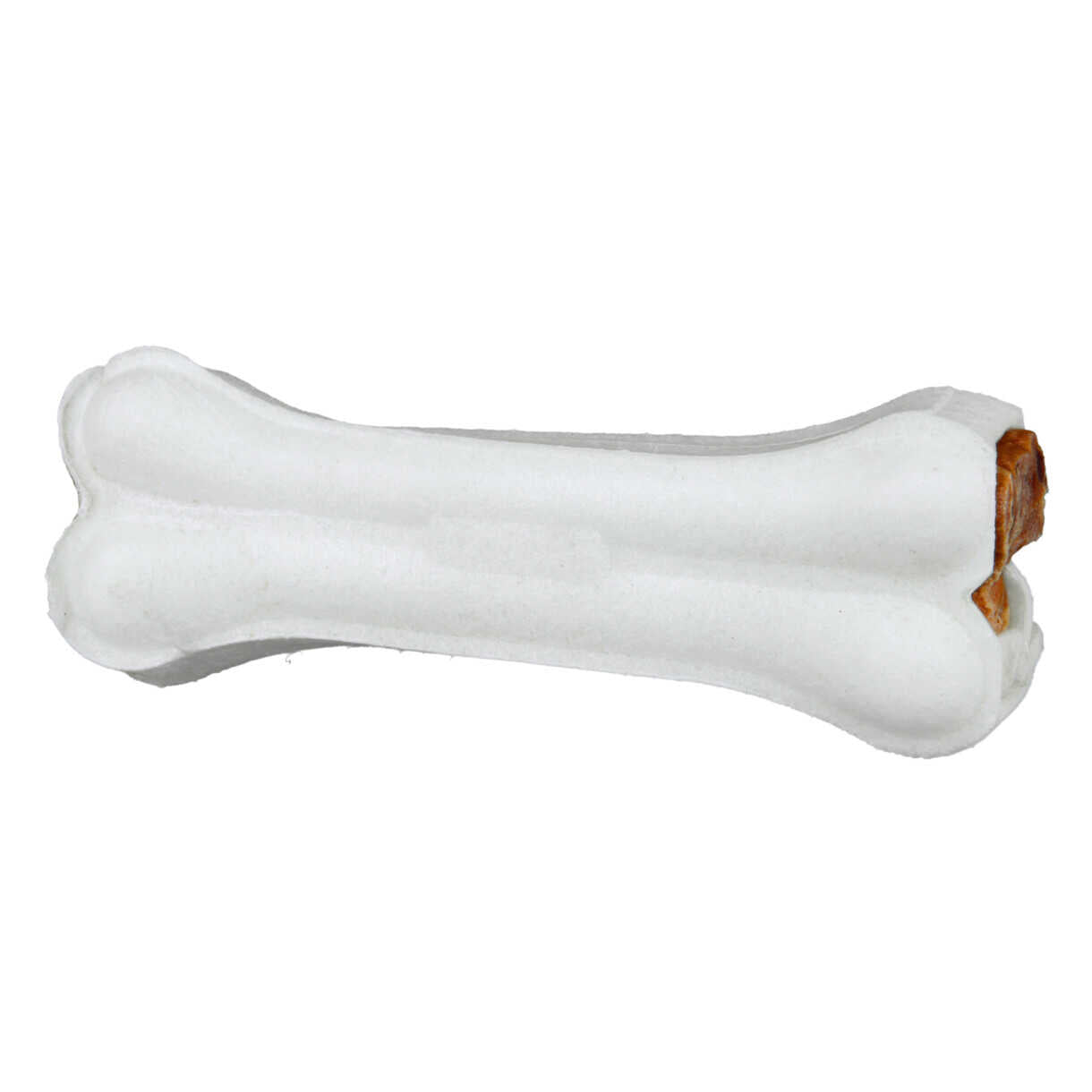 2 Trixie Denta Fun Hundekauartikel mit Entenfüllung