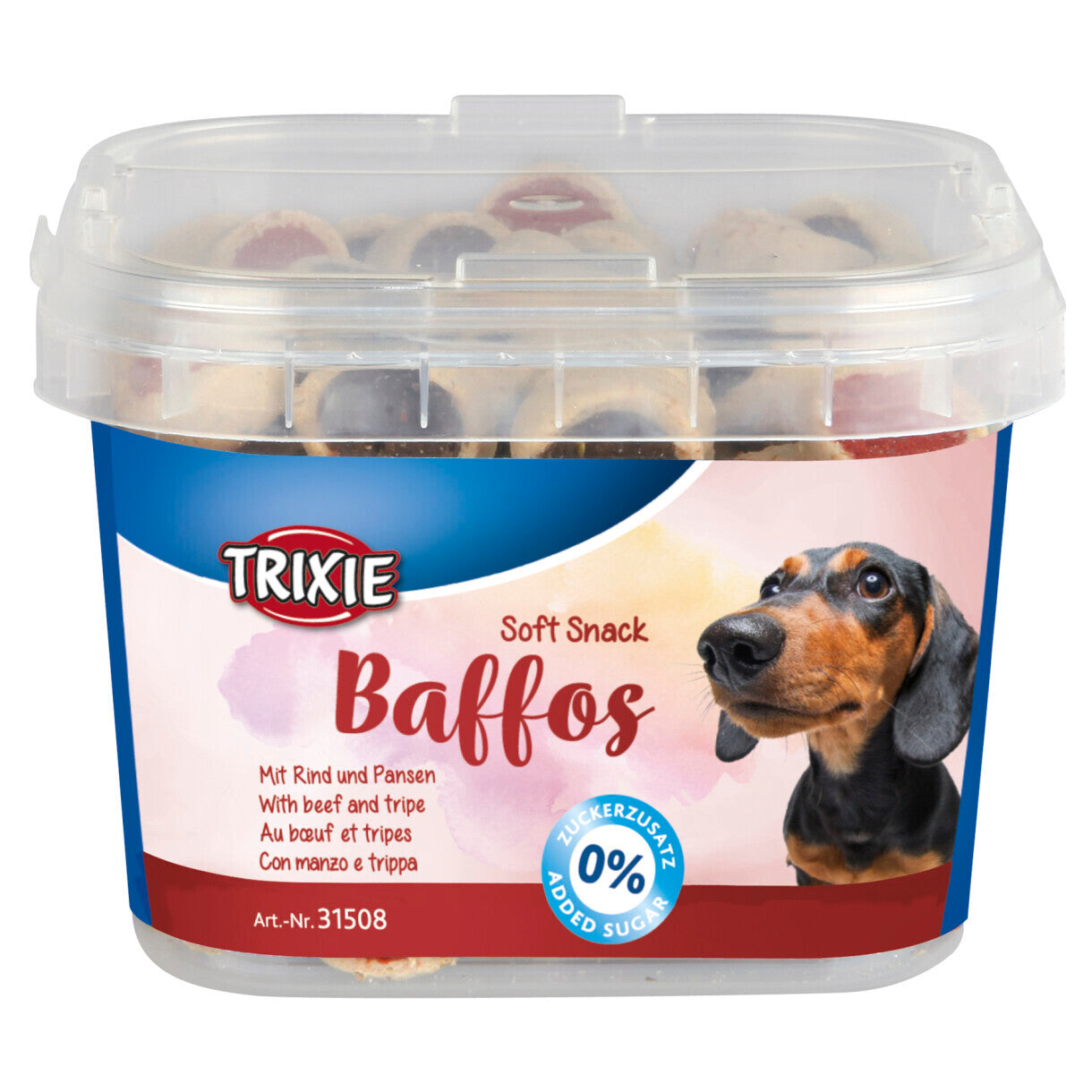 Trixie Dog Treats Soft Snack mit Rindfleisch 140g - für kleine Hunde und Welpen