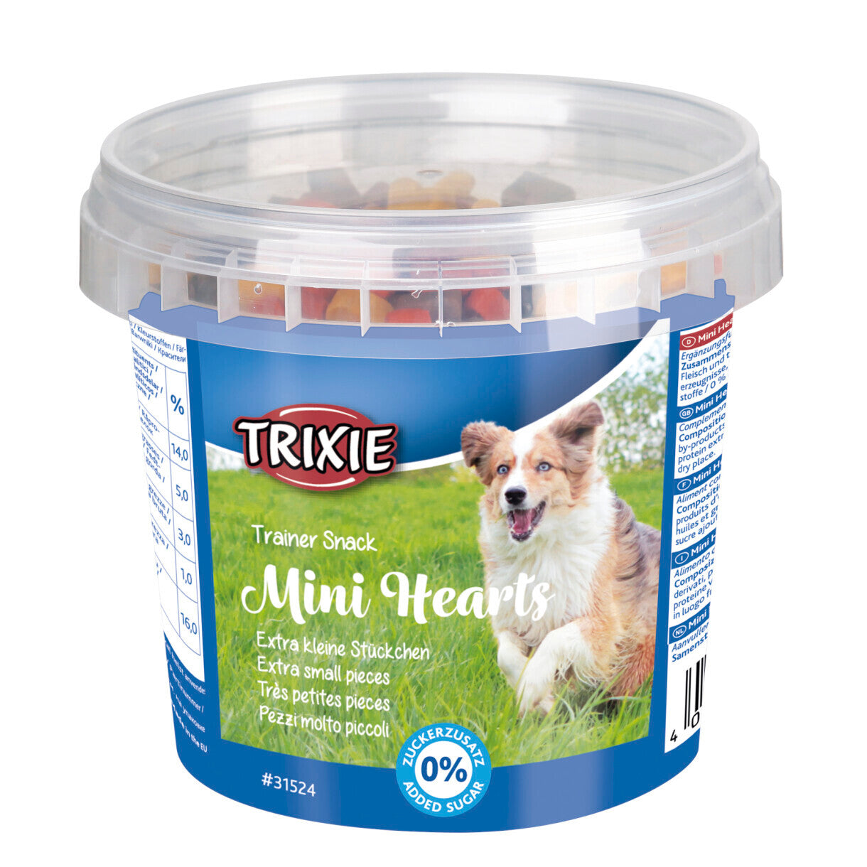 200 g Trixie Hundetrainingsleckerli Mini-Herzen mit Lamm und Lachs