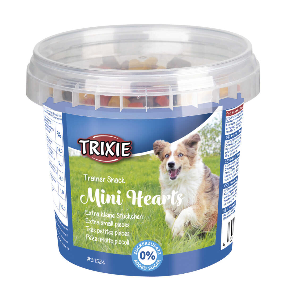 200 g Trixie Hundetrainingsleckerli Mini-Herzen mit Lamm und Lachs