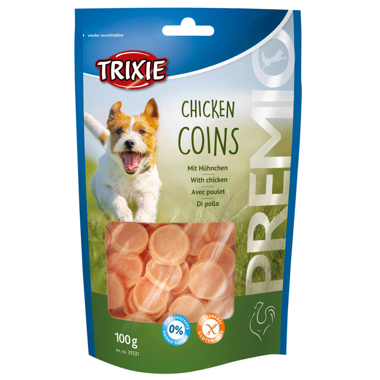 Trixie Premio Chicken Coins Hundeleckerli - 100 g