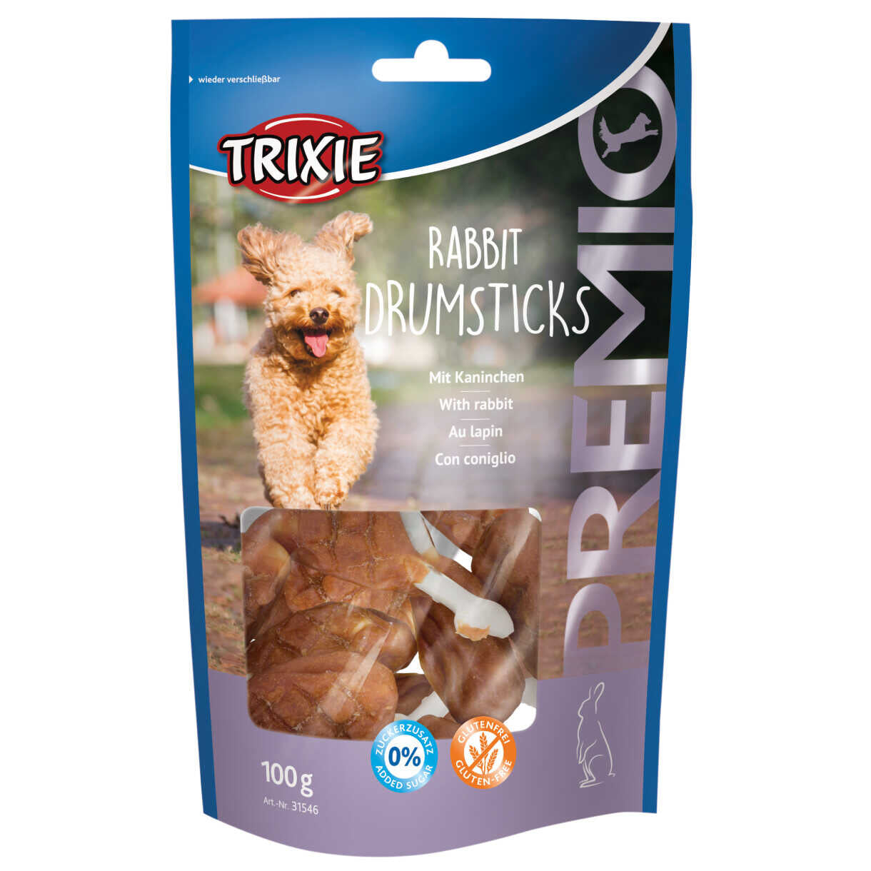 Trixie Premio Kaninchenschenkel Hundeleckerli