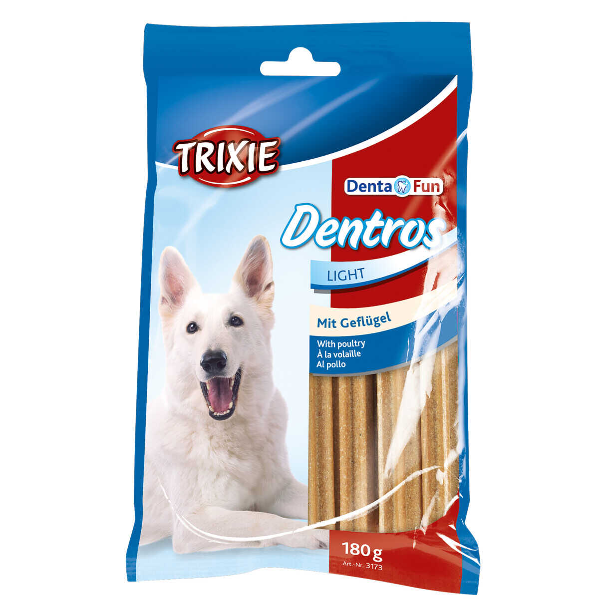 180 g Trixie Denta Fun denta Sticks für Hunde - gut für die Zähne