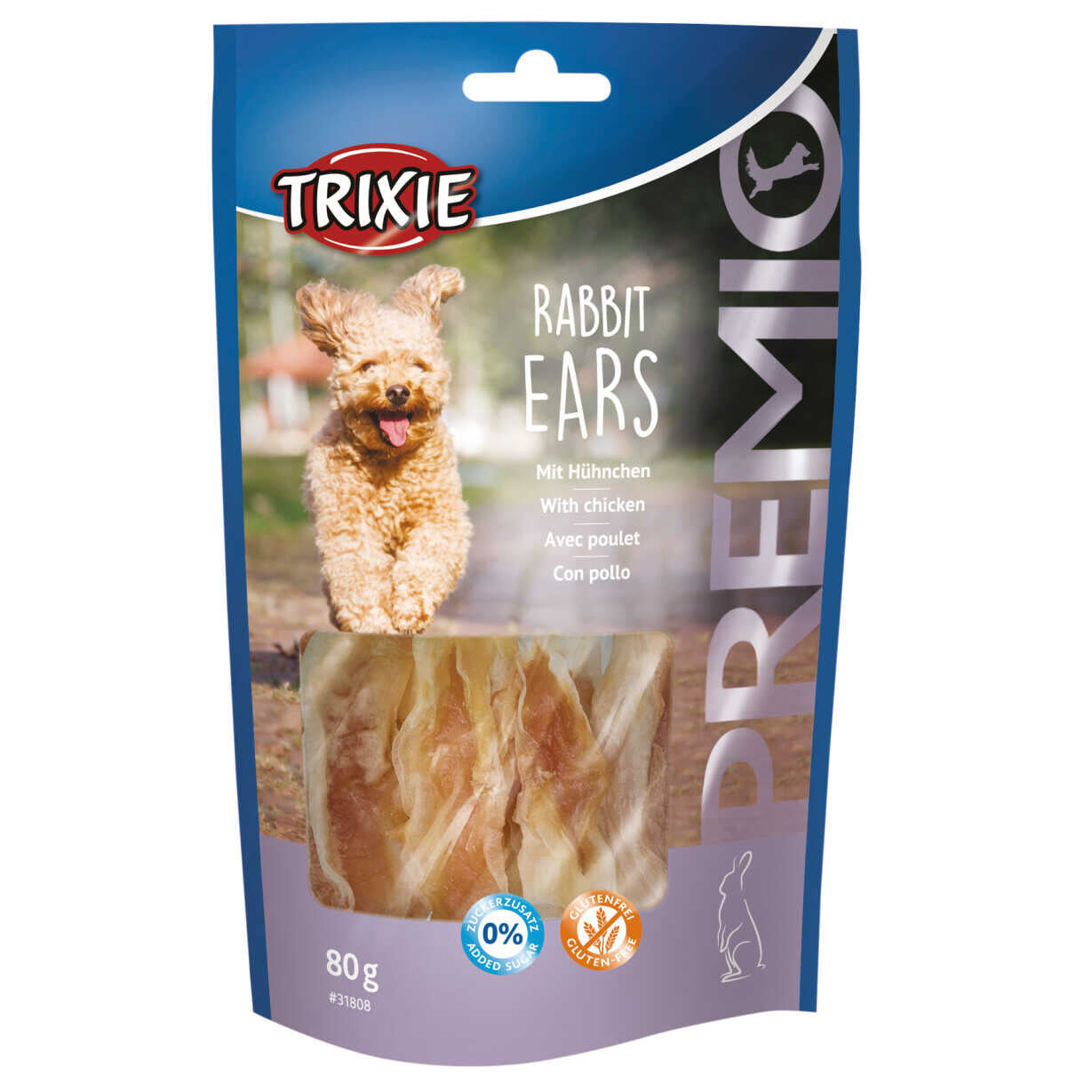 Trixie PREMIO Kaninchenohren Hundeleckerli