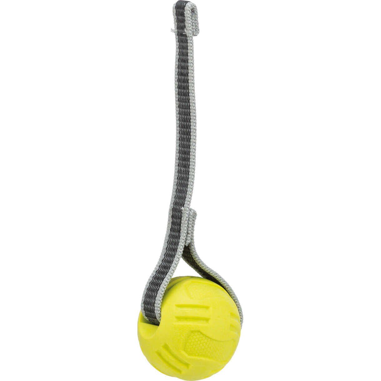 Trixie Hundespielzeug Ball auf Band - Naturkautschuk - ø6 cm - 20 cm