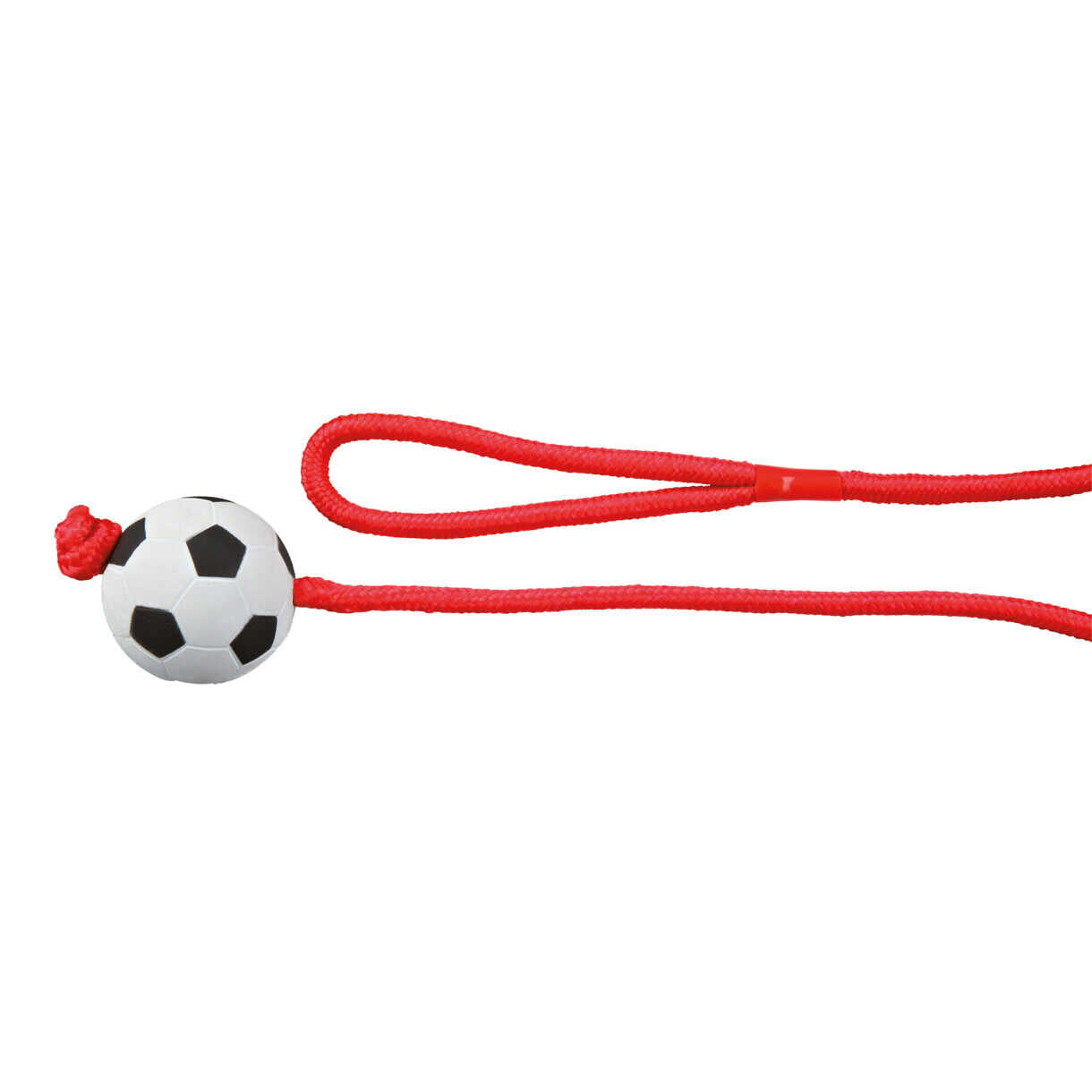 Trixie Dog Toy Schaumstoffball an einer Schnur ø 6 cm - 1 m